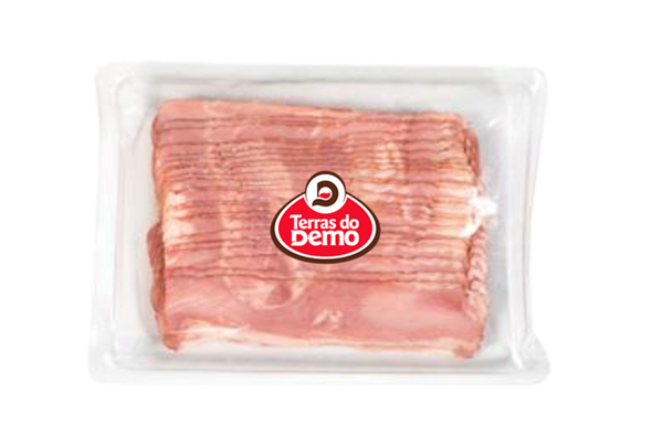 BACON MOLDADO FATIADO TERRAS DO DEMO 1KG