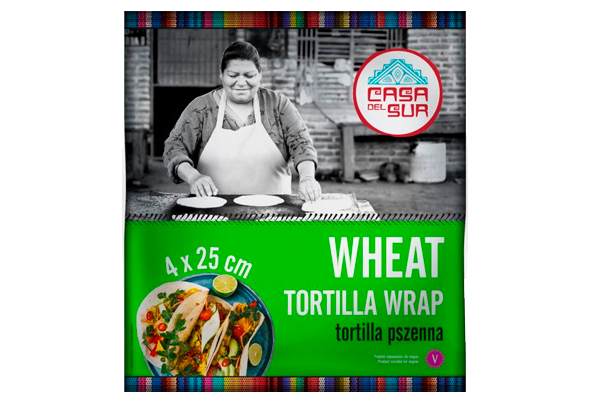 WRAPS CASA DEL SUR 4X25CM