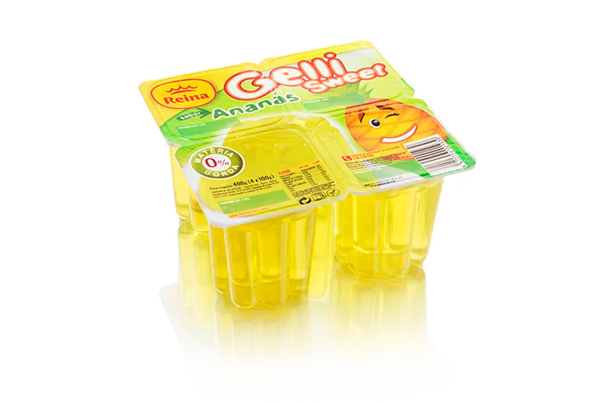 566115 GELATINA GELLI SWEET ANANAS (4X100G) VE