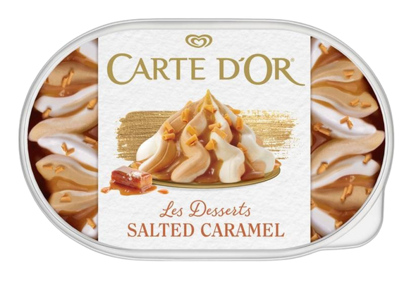 665187 GELADO ART SALTED CARAM CARTE D'or 825ML