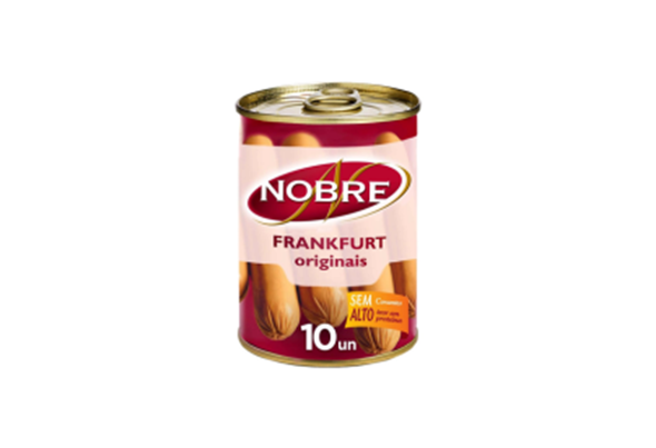 SALSICHAS NOBRE FRANKFURT 10 UNI C24