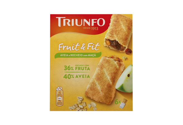 652795 BOLACHA FRUIT&FIT MACA TRIUNFO 200G