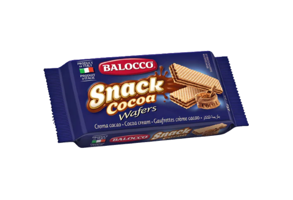 653954 WAFER CACAU BALOCCO 45G CX30