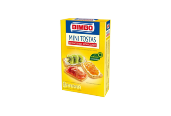 MINI TOSTAS RECTANGULARES 100G BIMBO