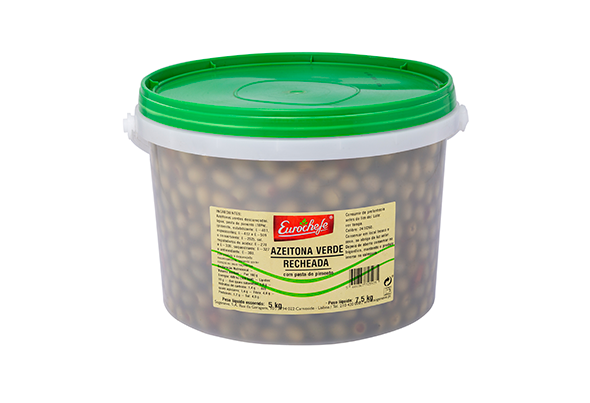 572593 AZEITONA VERDE RECH PIMENTO 5KG PLE EURO