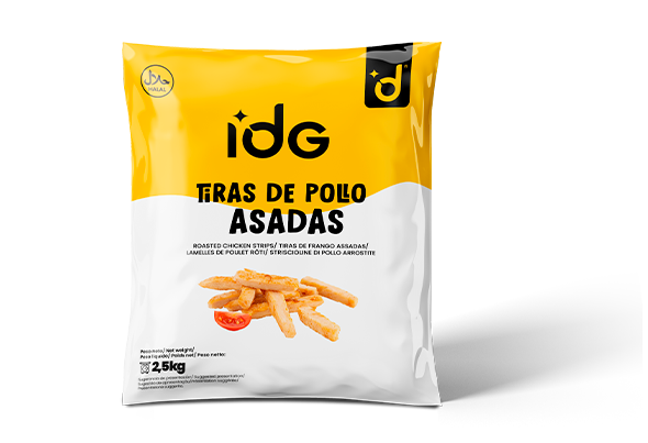 649250 IDG TIRAS DE FRANGO ASSADAS 10MM 2.5KG