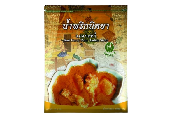 663645 PASTA CARIL AMAREL KARI NITTAYA 1KG CX10