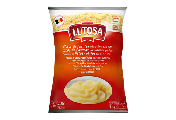 PURÉ BATATA FLOCOS LUTOSA 1KG