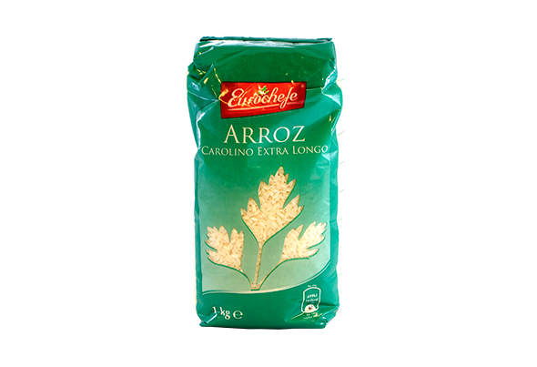 127013 Arroz Carolino Extra Longo 1Kg Eurochefe