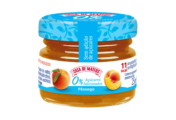 656507 DOCE PESSEGO 0% CMATEUS 25G CX48 DI