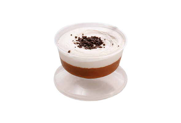 MOUSSE DE CHOCOLATE COM NATA CASA DOS PROFITEROLES