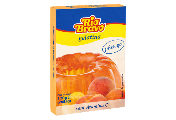 659575 GELATINA PESSEGO RIO BRAVO 2X85G