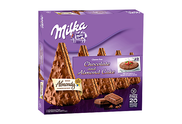 TARTE DE CHOCOLATE MILKA 980G ALMONDY