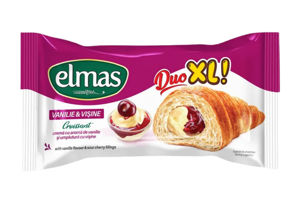 660690 CROISSANT CREME BAUN CEREJA XL ELMAS 80G