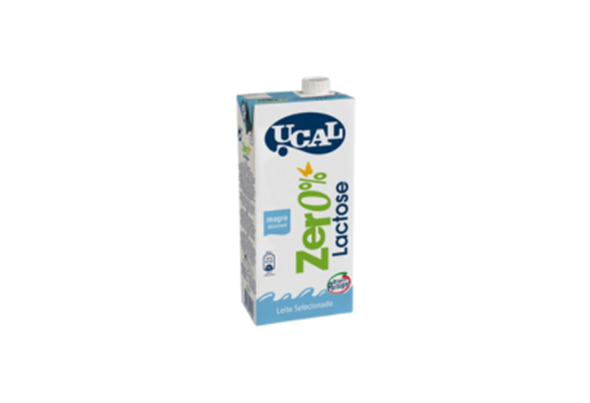 Leite Uht Magro 0% Lactose Ucal 1L