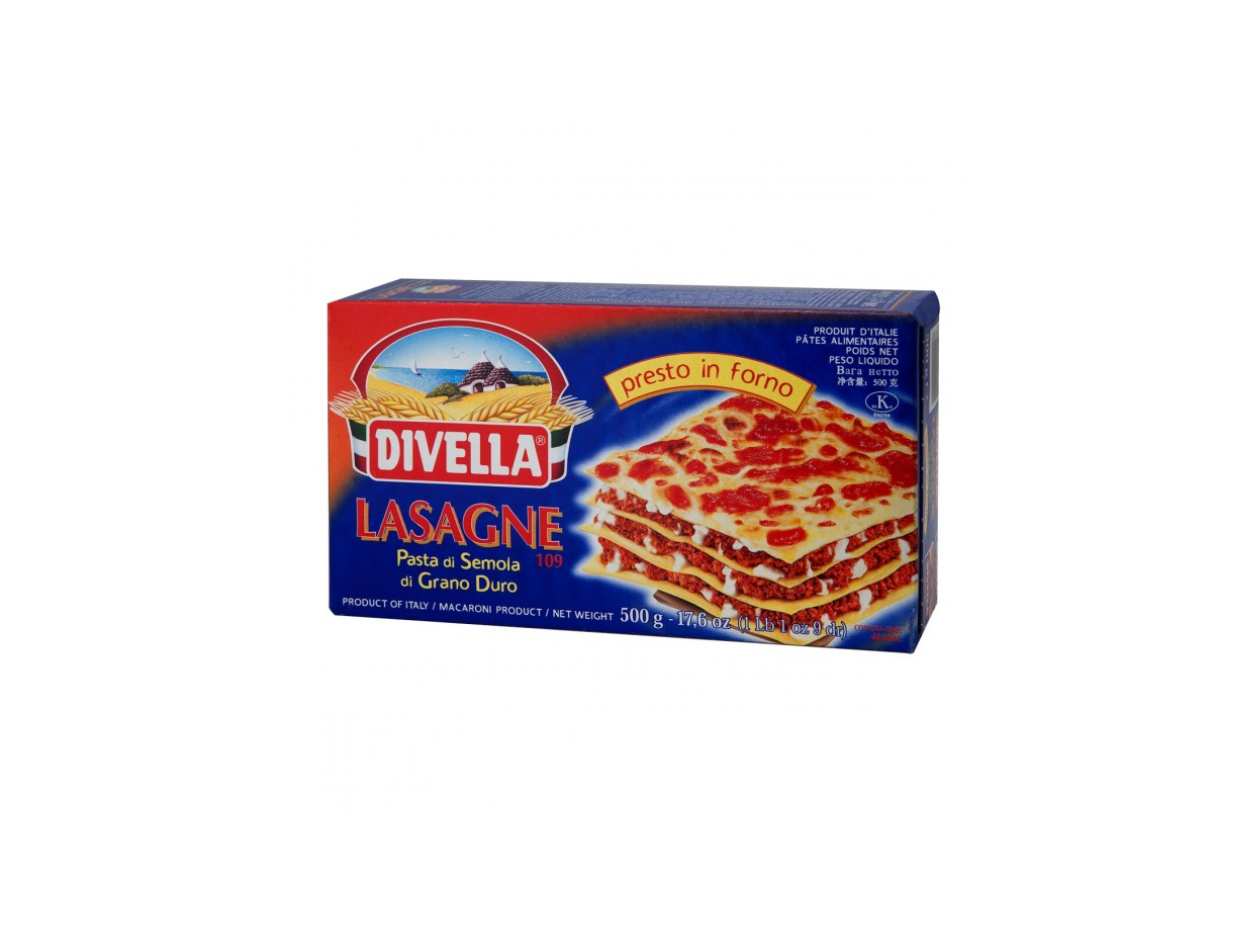 Divella Lasagne Di Semola 500Grs (1)