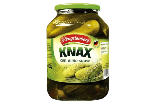 665085 CORNICHONS VINAGRE KNAX 1.55KG PL