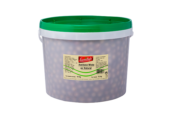 AZEITONA MISTA CURA NATURAL 10KG EUROCHEFE
