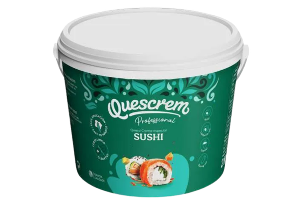 648953 CREAM CHEESE ESPECIAL SUSHI 2KG QUESCREM
