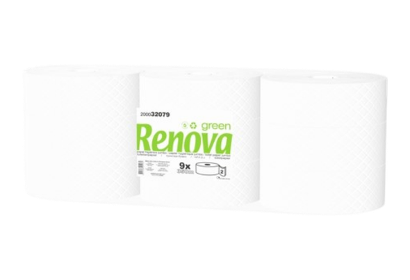 572678 PAPEL HIGIENICO JUMBO 350M 2F RENOVA