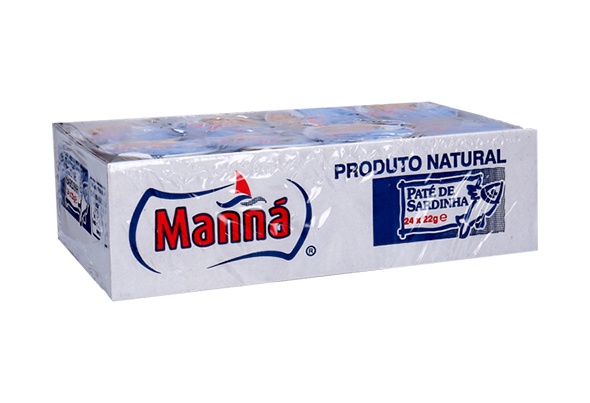 567285 PATE SARDINHA 22 GRS MANNA (CX 24) 2