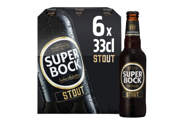 123938 CERVEJA SUPER BOCK STOUT SIXPACK 0.33TP