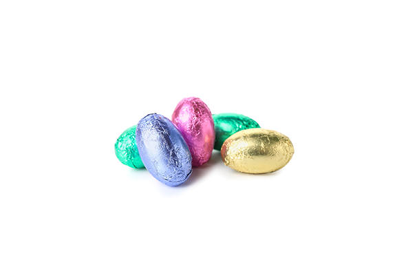 125858 Ovos De Chocolate Sortidos 75G Embalagem De 1Kg Jacquot