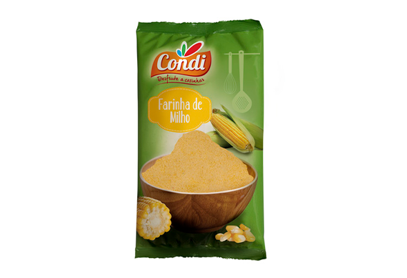 602718 FARINHA MILHO AMARELO 500GR CONDI