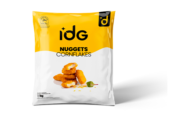 647079 IDG NUGGET DE PEITO COM CORN FLAKES