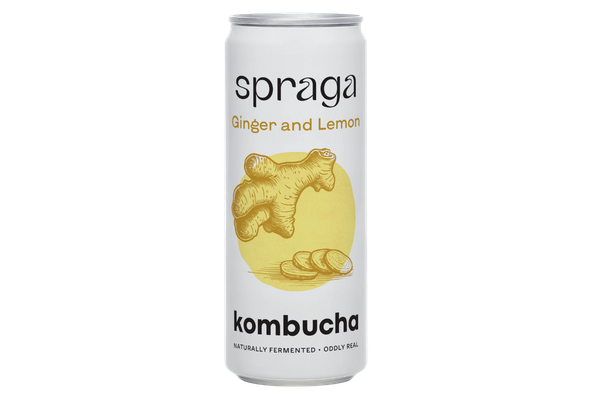 664586 SPRAGA KOMBUCHA GENGIB LIMAO 330ML CX12