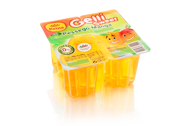 570061 GELATINA GELLI SWEET PESS MANGA (4X100G)