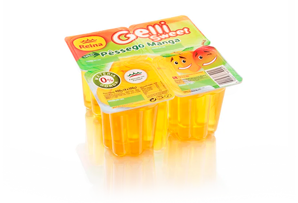 570061 GELATINA GELLI SWEET PESS MANGA (4X100G)