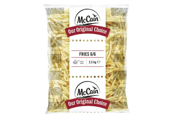 662974 BATATA PREFR SURECRISP C PEL MCCAIN2.5KG