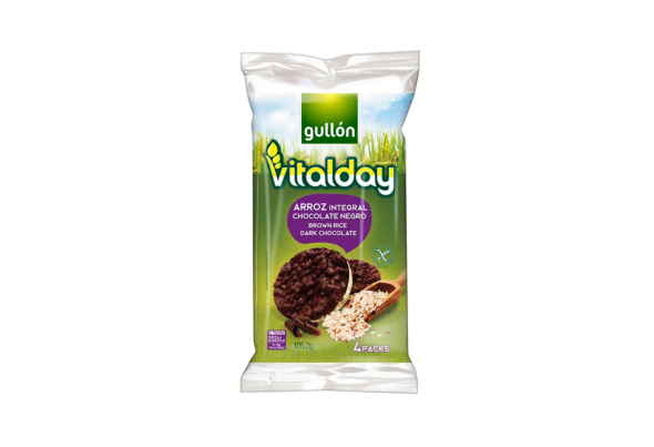 653882 TORTITA ARROZ CHOC VITALDAY 105.2G CX10