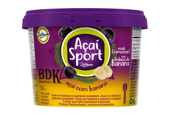 664184 DEMARCHI ACAI SPORT BANANA 180G