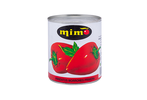 567852 PIMENTOS MORRONES LATA 780 GR PL MIMO