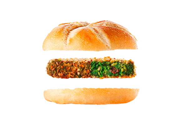 625602 HAMBURGUER CROC ESPINAFR+ 95G CX3KG CON 2