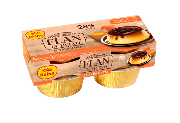 655351 PUDIM FLAN OVO REINA 4X110G