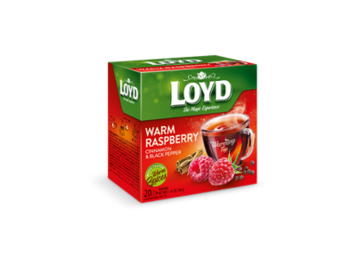 Loyd Warm Framboesa (20Saq)