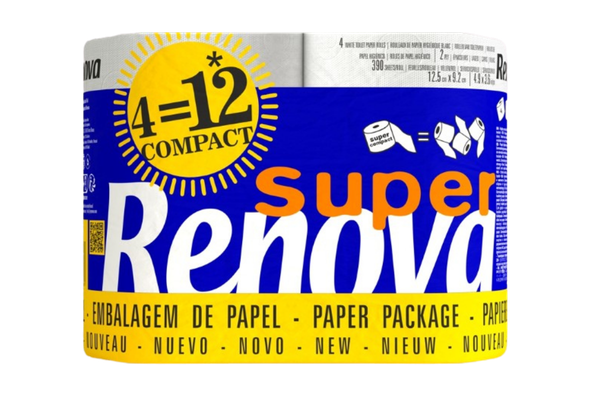601644 RENOVA PAPEL HIG SUPER COMP 4RL=12RL C 5