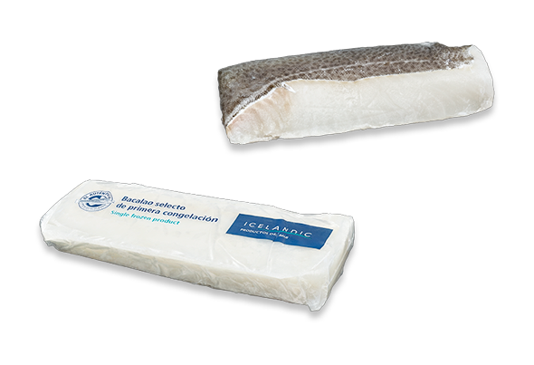 Lombos Bacalhau Ultracongelado 200A300g Icelandic Distribuicao