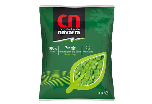 662924 PIMENTO VERDE CUBOS CONG NAVARRA 10KG