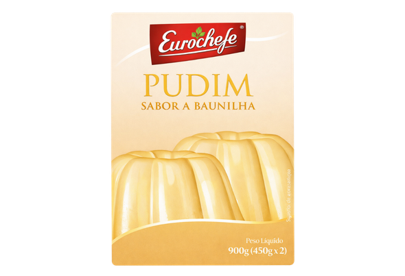 659613 PUDIM BAUNILHA EUROCHEFE 2X450G