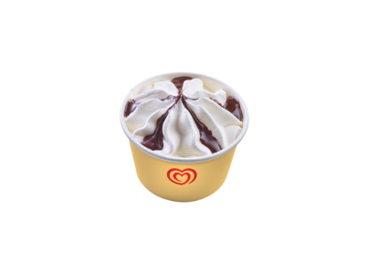 GELADO OLA COPO BAUNILHA CHOCOLATE 120ML