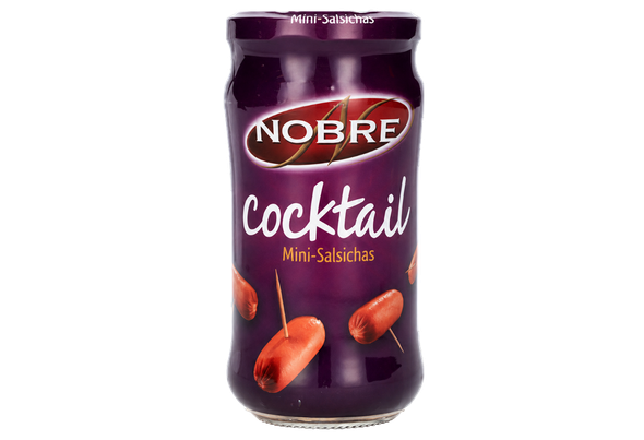 SALSICHA COCKTAIL EM FRASCO NOBRE