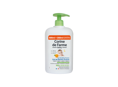 CORINE F GEL BANHO BEBE 500ML C/12