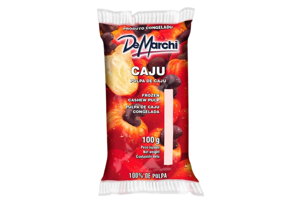 650717 DEMARCHI POLPA CAJU CONG 100G 10UN