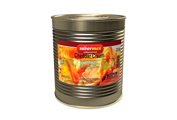 637435 SABORMEX MOLHO QUEIJO CHEDDAR 2,5KG CX6