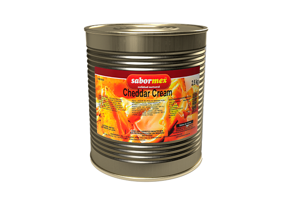 637435 SABORMEX MOLHO QUEIJO CHEDDAR 2,5KG CX6