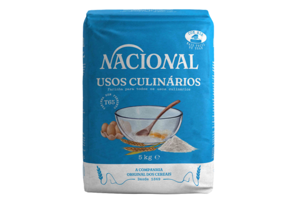 657652 FARINHA T65 USOS CULINARIOS NACIONAL 5KG